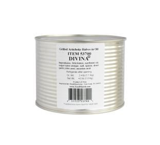 Divina Grilled Artichoke Halves In Oil