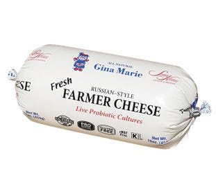 Gina Marie Russian Style Farmer Cheese