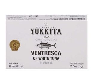 Yurrita Gastronomika - Jose Andres Selection Ventresca Bonito Del Norte Tuna