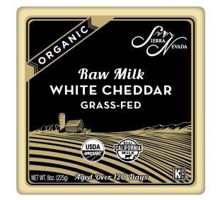Sierra Nevada Raw Milk White Cheddar Chunk Organic
