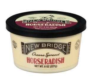 New Bridge Horseradish Cheese Spread