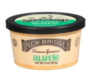 New Bridge Jalapeno Cheese Spread