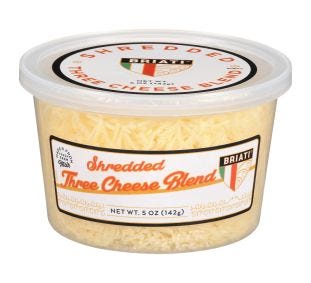 Briati Three Cheese Blend Shredded
