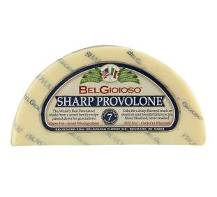 Belgioioso Sharp Provolone Wedge