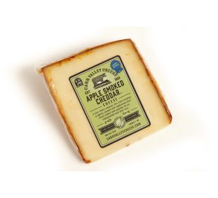 Carr Valley Smoked Apple Cheddar Wedge