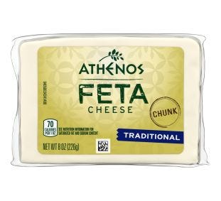Athenos Traditional Feta Chunk