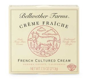 Bellwether Farms Crème Fraiche