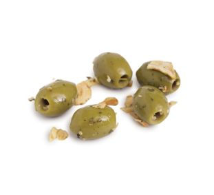 Divina Green Olives With Minced Garlic Kit
