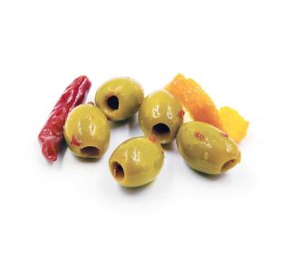Divina Tangerine & Chili Marinated Green Olives