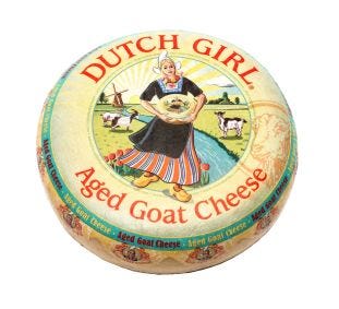 Dutch Girl Goat Cheese Wheel
