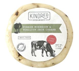 Kindred Forage Mushroom And Scallion Kindredjack Wedge