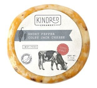 Kindred Ghost Pepper Colby Wedge