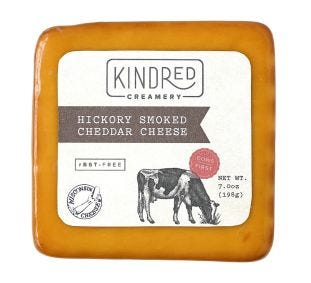 Kindred Hickory Smoked Cheddar Chunk