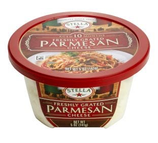 Stella Parmesan Grated