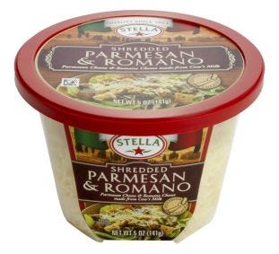 Stella Parmesan & Romano Shredded