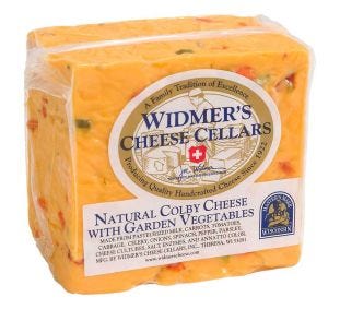 Widmer's Garden Vegetable Colby