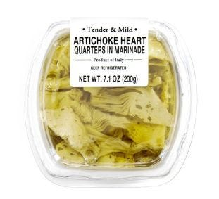 Fresh Pack Marinated Artichoke Heart Quarters