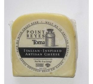 Point Reyes Toma Cheese Wedge