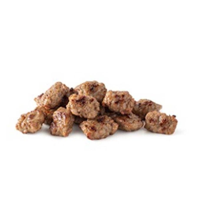 Sausage for store pizza topping