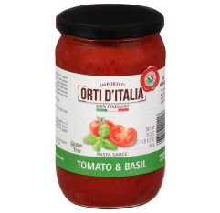 Orti D'Italia Tomato & Basil Pasta Sauce