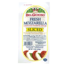 Belgioioso Fresh Mozzarella Sliced