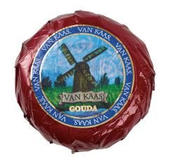 Van Kaas Red Wax Gouda Wheel