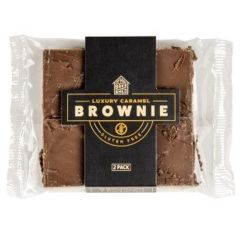 The Bake Shed Luxury Caramel Brownies Gluten Free