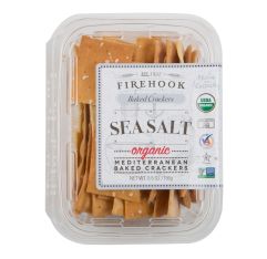 Firehook Sea Salt Mediterranean Crackers Organic