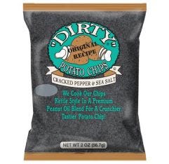 Dirty Cracked Pepper & Sea Salt Chips