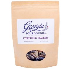 Georgia Sourdough Everything Crackers