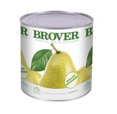 Brover Pear William Halves In Light Syrup