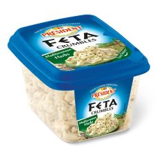 President Mediterranean Herb Feta Crumbles