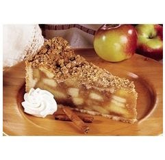 Love & Quiches Crumbly Apple Pie 14 Slices