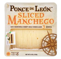 Ponce De Leon Manchego Sliced