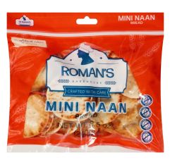 Roman's Bakehouse Naan Mini Vegan