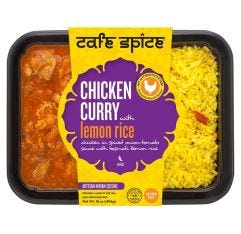 Cafe Spice Chicken Curry With Lemon Rice Gluten Free
