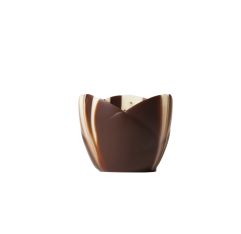 Mona Lisa Crocus Marbled Chocolate Cup Kosher