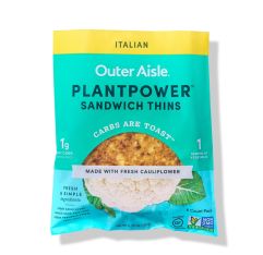 Outer Aisle Italian Cauliflower Sandwich Thins Gluten Free