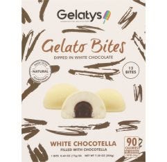 Gelatys White Chocotella Gelato Bites