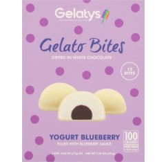 Gelatys Yogurt Blueberry Gelato Bites