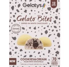 Gelatys Cookies & Cream Gelato Bites
