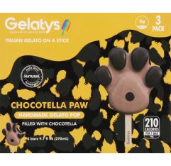 Gelatys Chocotella Paw 3 Pack