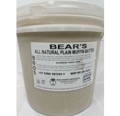 Bear's Plain Muffin Batter