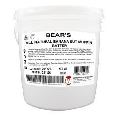 Bear's Banana Nut Muffin Batter