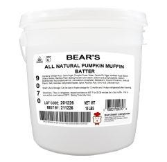 Bear's Pumpkin Muffin Batter All Natural