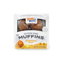 Yumbana Gf Banana Walnut Muffin Gluten Free