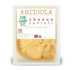 Artisola Organic Cheese Ravioli