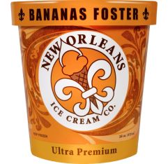 New Orleans Ice Bananas Foster Ice Cream