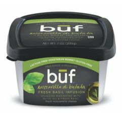 Buf Basil Infused Mozzarella