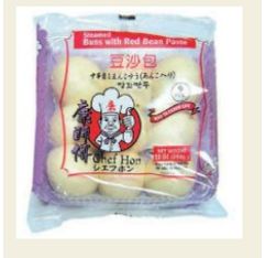 Chef Hon Red Bean Steam Bun